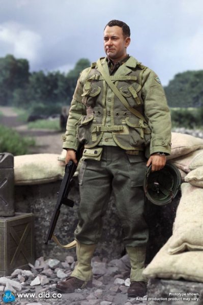 【IN-STOCK】DID A80145 WWII US 2nd Ranger Battalion Series 3 Captain Miller 1/6