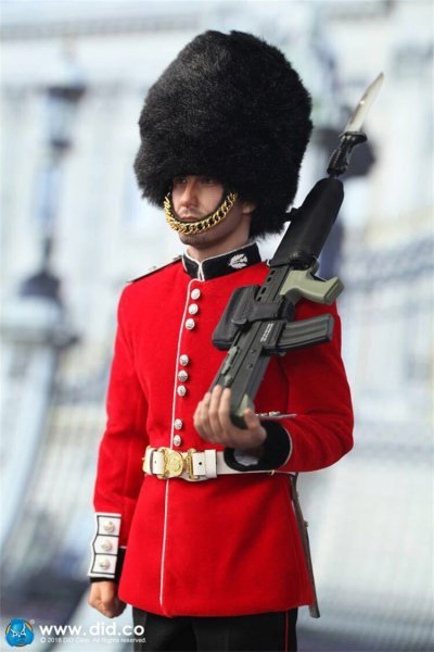 【IN-STOCK】DID 12" British Infantry The Guards Action Figure Version B K80134B 1/6