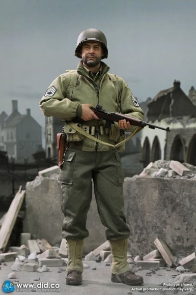 【IN-STOCK】DID A80150 WWII US 2nd Ranger Series 5 Sergeant Horvath Soldier 1/6