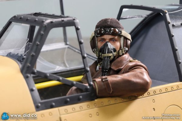 【IN-STOCK】DID German Flying Ace Star of Afrika Africa Hans Joachim D80154 1/6