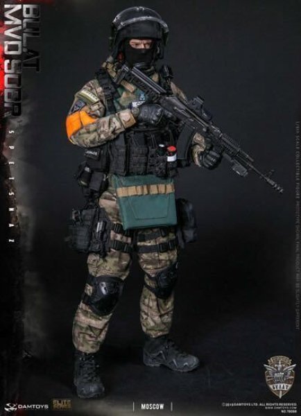 【IN-STOCK】DAMtoys STUDIO 78066 RUSSIAN Federation Interior Ministry MVD SOBR - BULAT MOSCOW 1/6