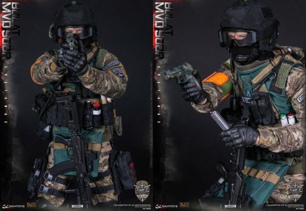 【IN-STOCK】DAMtoys STUDIO 78066 RUSSIAN Federation Interior Ministry MVD SOBR - BULAT MOSCOW 1/6