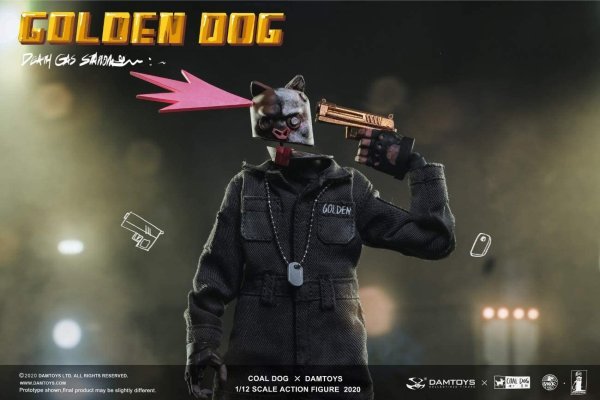【IN-STOCK】DAMtoys x COALDOG STUDIO 1:12 PES022 Golden Dog Death Gas Station