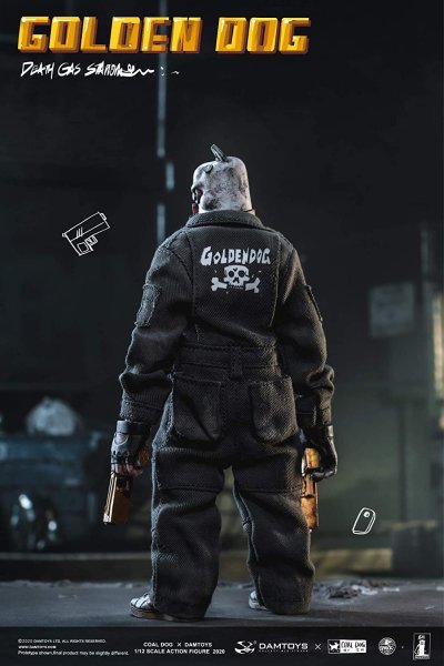 【IN-STOCK】DAMtoys x COALDOG STUDIO 1:12 PES022 Golden Dog Death Gas Station