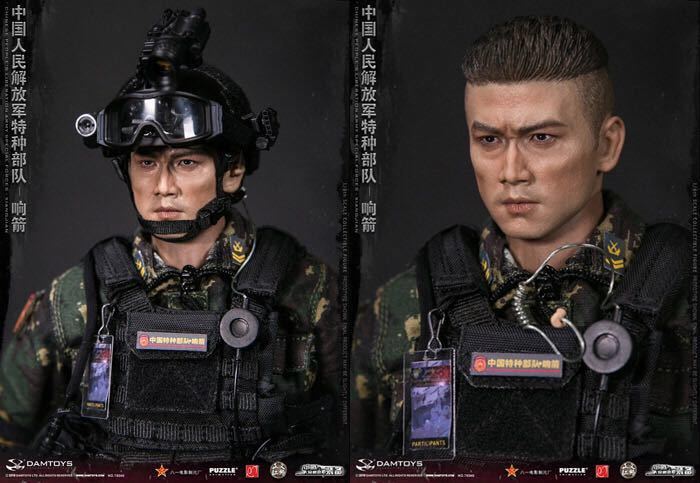 【IN-STOCK】DAMtoys STUDIO 78048 1/6 Chinese People's Special Forces Sound Arro