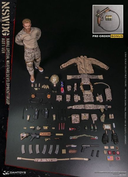 【IN-STOCK】DAMtoys STUDIO 1/6 NSWDG Naval Special Warfare Development Group AOR1 Ver (DAM-78065)