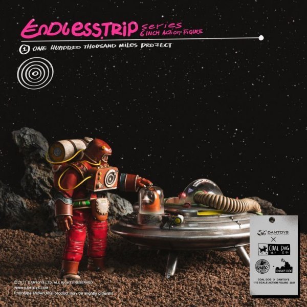 【IN-STOCK】DAMtoys x Coal Dog STUDIO 1/12 O.H.T.M.P EndlessTrip Action Figure DAM-PES024