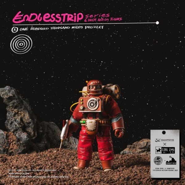 【IN-STOCK】DAMtoys x Coal Dog STUDIO 1/12 O.H.T.M.P EndlessTrip Action Figure DAM-PES024