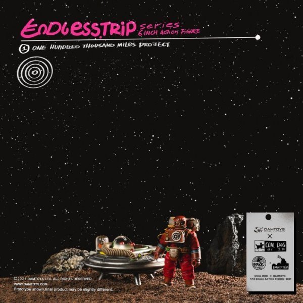 【IN-STOCK】DAMtoys x Coal Dog STUDIO 1/12 O.H.T.M.P EndlessTrip Action Figure DAM-PES024
