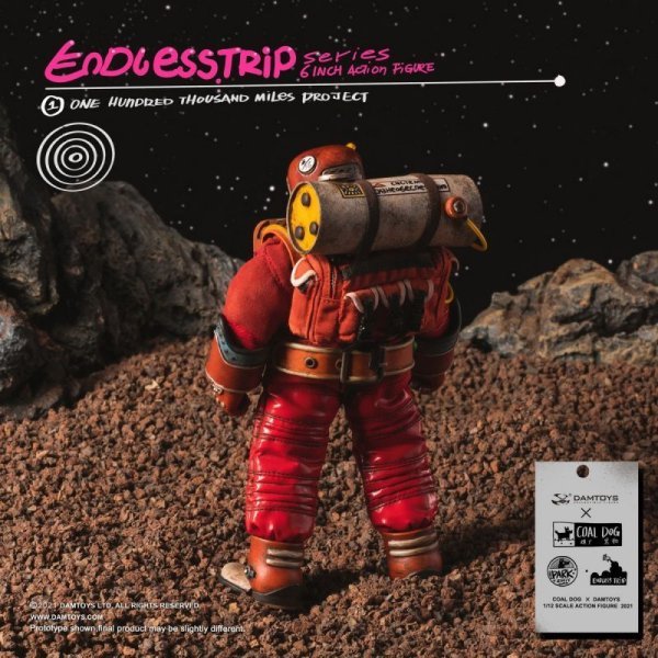 【IN-STOCK】DAMtoys x Coal Dog STUDIO 1/12 O.H.T.M.P EndlessTrip Action Figure DAM-PES024