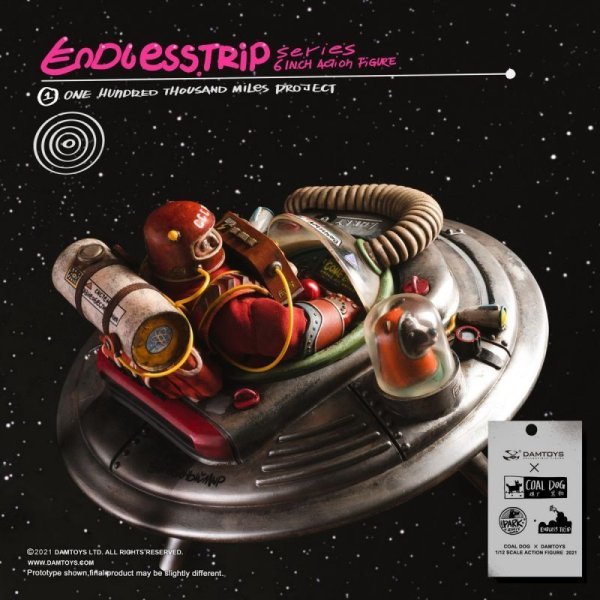 【IN-STOCK】DAMtoys x Coal Dog STUDIO 1/12 O.H.T.M.P EndlessTrip Action Figure DAM-PES024