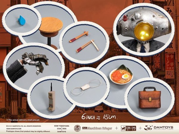 【IN-STOCK】DAMtoys x Coaldog STUDIO Yokoyama Hiroshi Gansboy Presiden 1/12 CS020