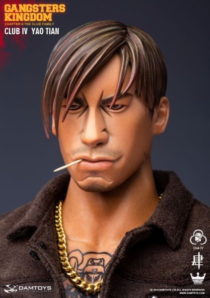 【IN-STOCK】DAMtoys STUDIO 1/6 GK019A YaoTian Gangsters Kingdom Club 4