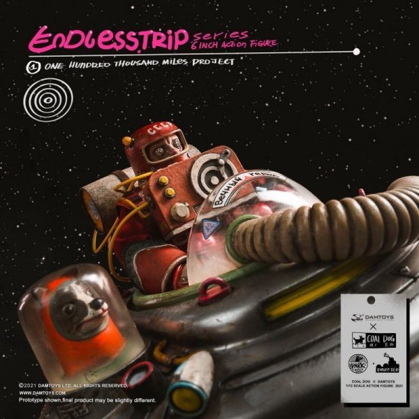 【IN-STOCK】DAMtoys x Coal Dog STUDIO 1/12 O.H.T.M.P EndlessTrip Action Figure DAM-PES024