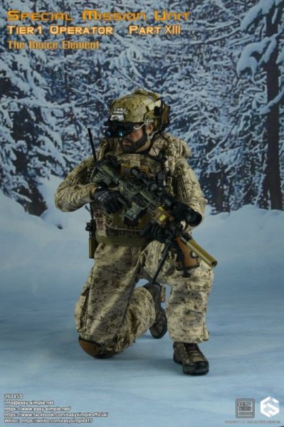 【IN-STOCK】Easy&Simple STUDIO SMU Tier1 Operator Part XIII The Recce Element SPECIAL 26045S 1/6