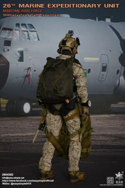 【IN-STOCK】Easy&Simple STUDIO ES 26043SD Marine Expeditionary Unit 1/6 Soldier Action Figure