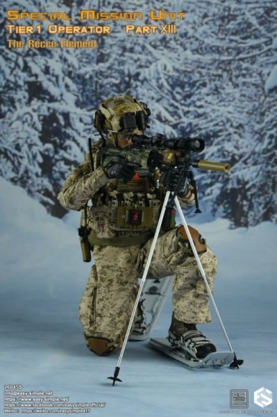 【IN-STOCK】Easy&Simple STUDIO SMU Tier1 Operator Part XIII The Recce Element SPECIAL 26045S 1/6