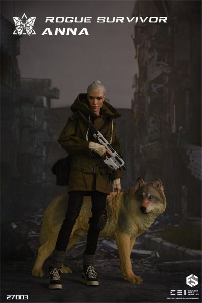 【IN-STOCK】Easy&Simple STUDIO 27003 CBI Rogue Survivor Anna 1/6 Female Figure & Dog