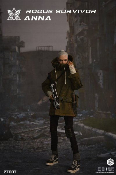 【IN-STOCK】Easy&Simple STUDIO 27003 CBI Rogue Survivor Anna 1/6 Female Figure & Dog