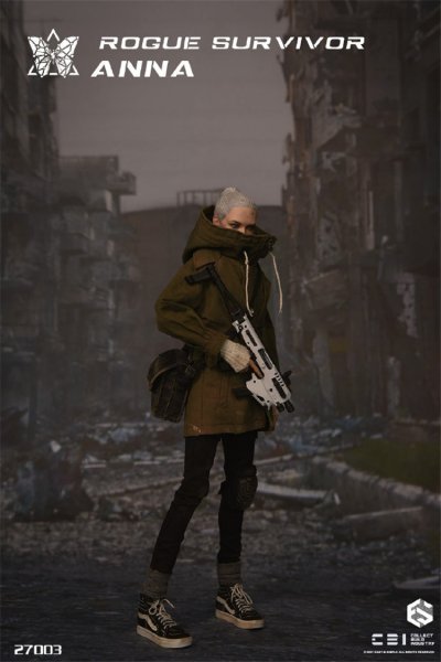 【IN-STOCK】Easy&Simple STUDIO 27003 CBI Rogue Survivor Anna 1/6 Female Figure & Dog