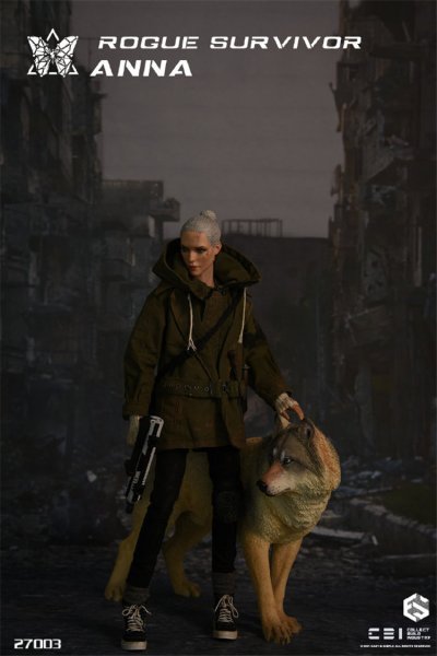 【IN-STOCK】Easy&Simple STUDIO 27003 CBI Rogue Survivor Anna 1/6 Female Figure & Dog