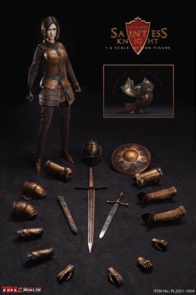 【IN-STOCK】TBLeague STUDIO PL2021-183A 1:6 Saintess Knight - Golden Soldier