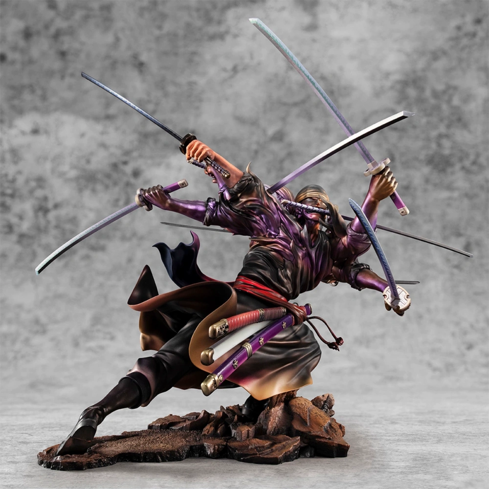 【IN-STOCK】 MegaHouse STUDIO Portrait Of Pirates SA-MAXIMUM One Piece Zoro Ashura ver.
