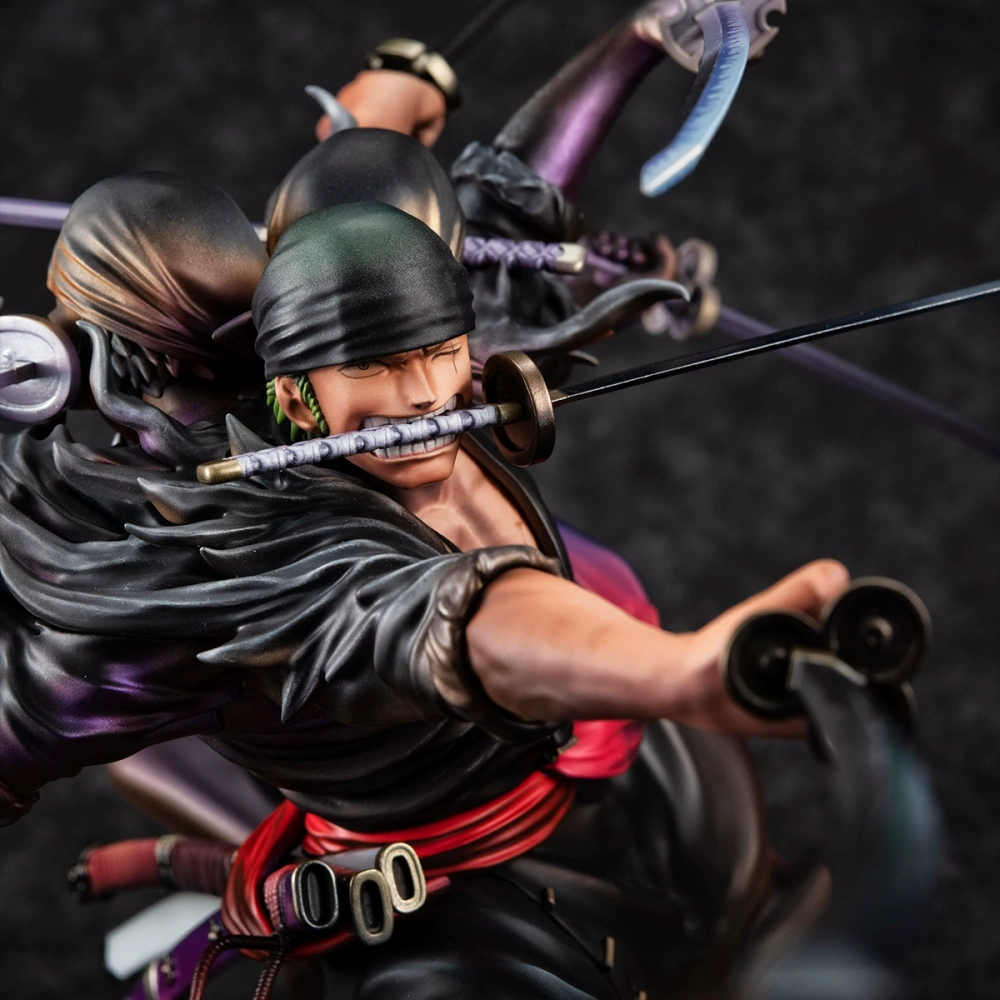 【IN-STOCK】 MegaHouse STUDIO Portrait Of Pirates SA-MAXIMUM One Piece Zoro Ashura ver.