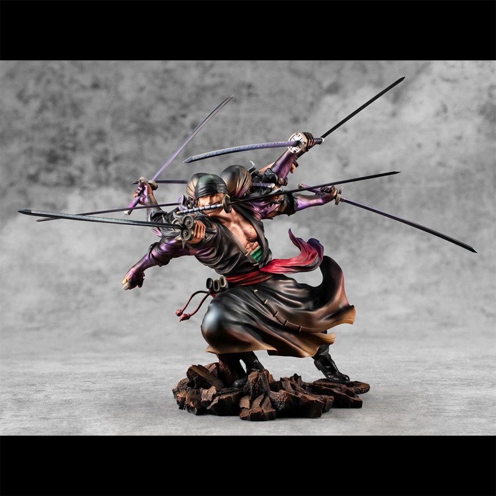 【IN-STOCK】 MegaHouse STUDIO Portrait Of Pirates SA-MAXIMUM One Piece Zoro Ashura ver.