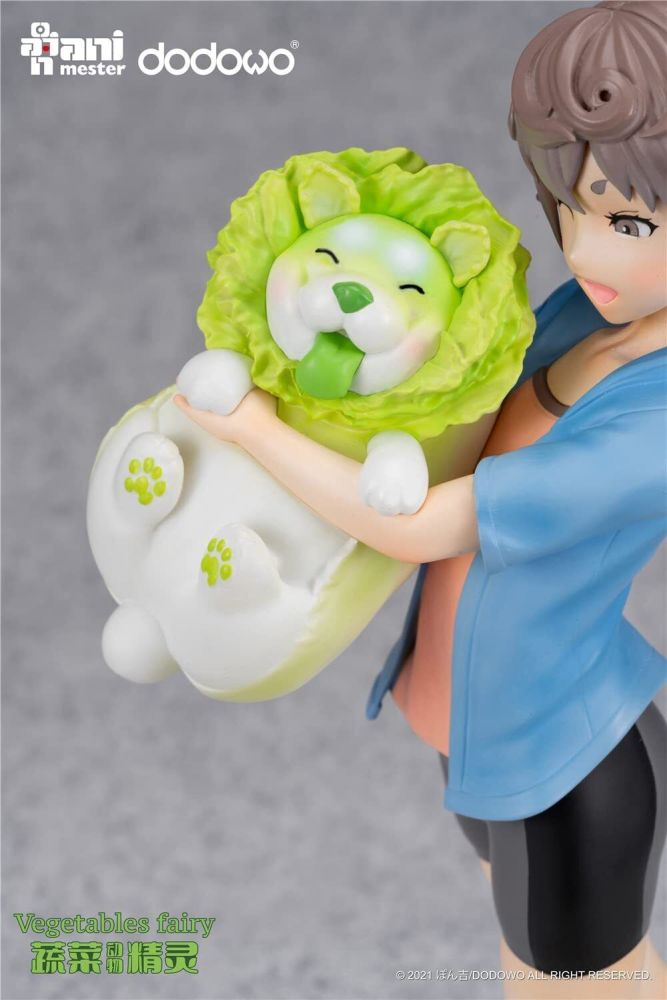 【IN-STOCK】Animester x Dodowo STUDIO Vegetable Fairy Sai-chan and Hakusainu 1/7