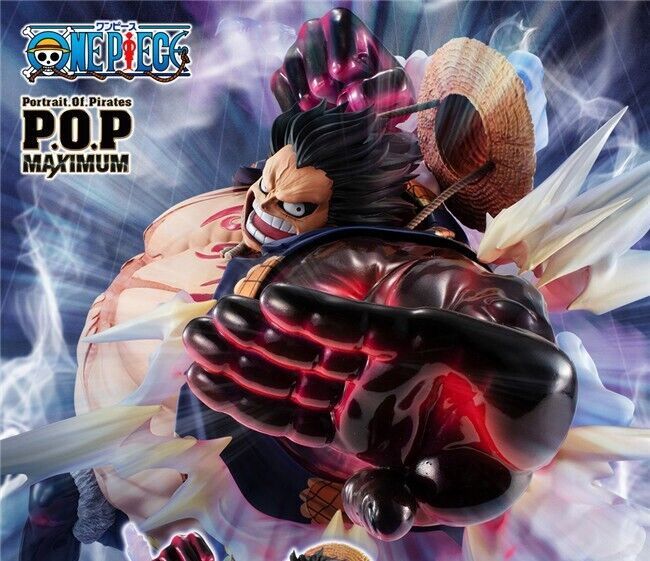 【IN-STOCK】MegaHouse STUDIO One Piece Portrait of Pirates Monkey D Luffy SA MAXIMUM Ver.2