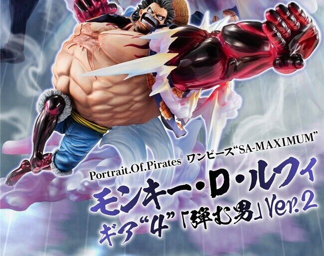【IN-STOCK】MegaHouse STUDIO One Piece Portrait of Pirates Monkey D Luffy SA MAXIMUM Ver.2