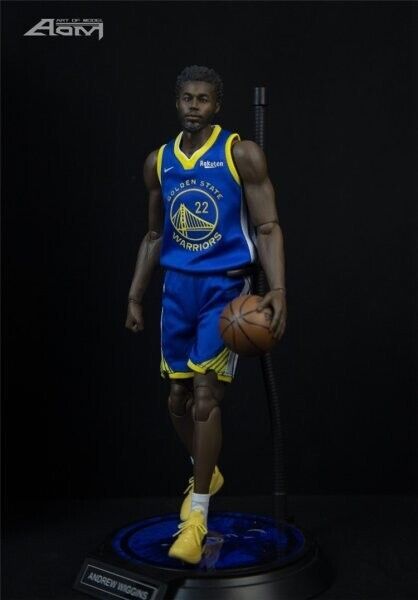 【IN-STOCK】AOM Toys Andrew Wiggins NBA Warriors Basketball 1/6