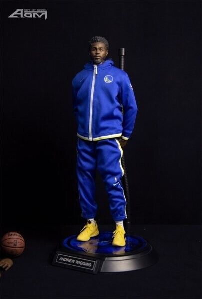 【IN-STOCK】AOM Toys Andrew Wiggins NBA Warriors Basketball 1/6
