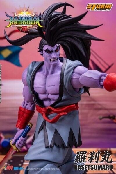 【IN-STOCK】Storm Toys Samurai Spirits Rasetsumaru 1/12 Action Figure SNSS03