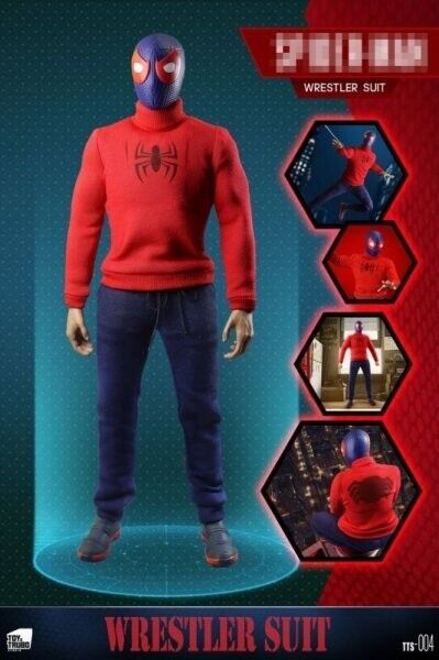 【IN-STOCK】ToyzTruboStudio tts-004 1/6th Wrestler Suit Game Spider-man