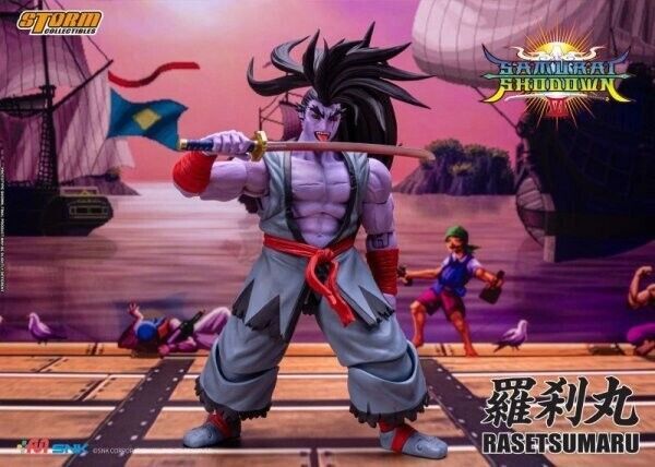 【IN-STOCK】Storm Toys Samurai Spirits Rasetsumaru 1/12 Action Figure SNSS03