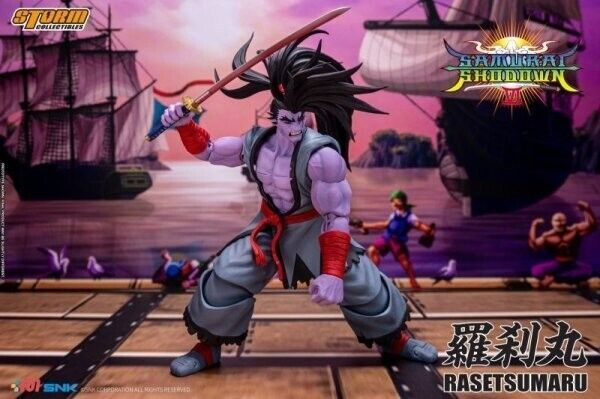 【IN-STOCK】Storm Toys Samurai Spirits Rasetsumaru 1/12 Action Figure SNSS03
