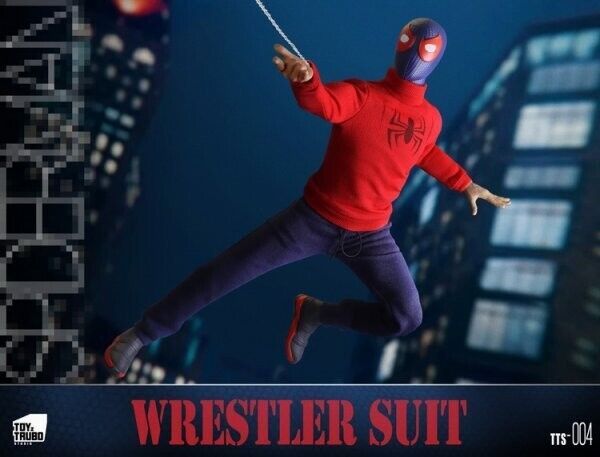 【IN-STOCK】ToyzTruboStudio tts-004 1/6th Wrestler Suit Game Spider-man