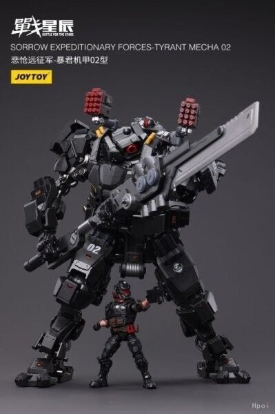 【IN-STOCK】JOYTOY Sorrow Expeditionary Forces-Tyrant Mecha 02 1/18 JT6410