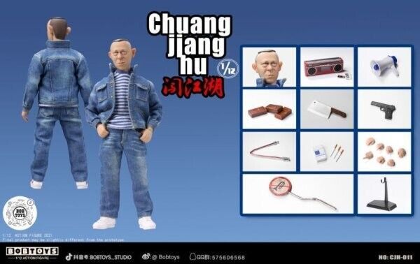 【IN-STOCK】BOBTOYS CJH011 1/12th CHUANGJIANGHU Series Ma Shuai