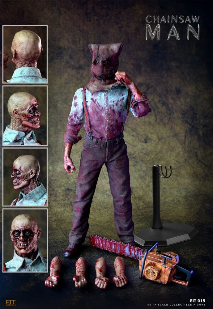 【IN-STOCK】End I Toys Resident Evil 1/6 Chainsaw man Action Figure EIT015