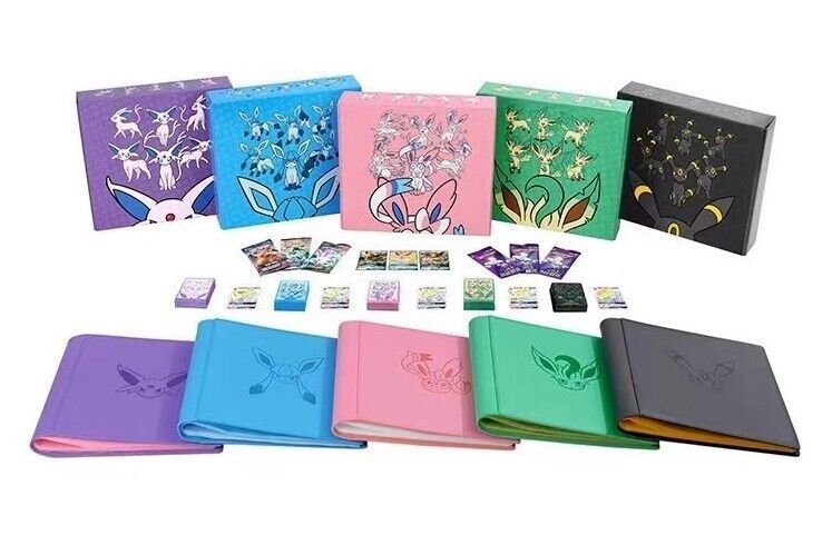 Pokemon Simplified Chinese 2023 Exclusive Eevee GX Sealed Gift Box Sylveon Pink