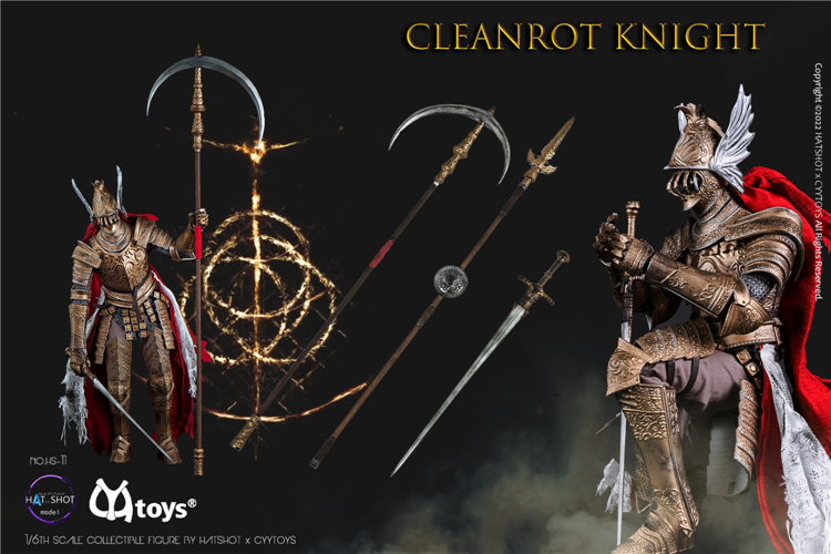 【IN-STOCK】CYYtoys & HatShot 1/6 HS-11 Cleanrot Knight
