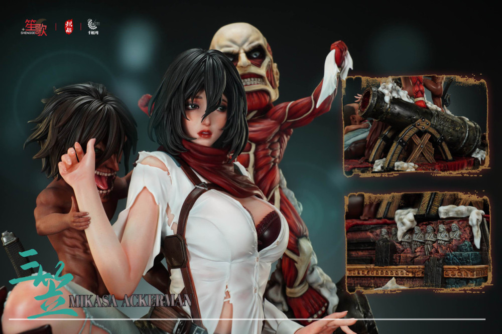 【PRE-ORDER】ChiYan & TOC Studio ATTACK ON TITAN Mikasa 1/4