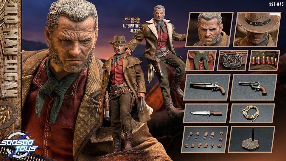 【IN-STOCK】Soosootoys SST-045 1/6 X-Men Wolverine Old Logan 12" Action Figure