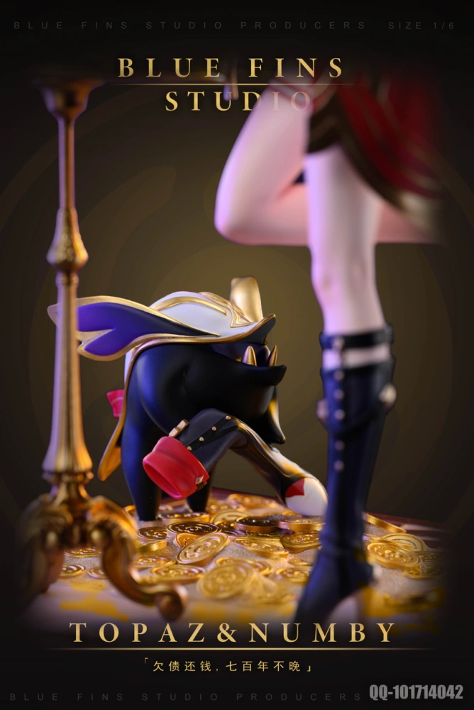 【PRE-ORDER】Blue Fins STUDIO Honkai: Star Rail Topaz & Numby 1/6