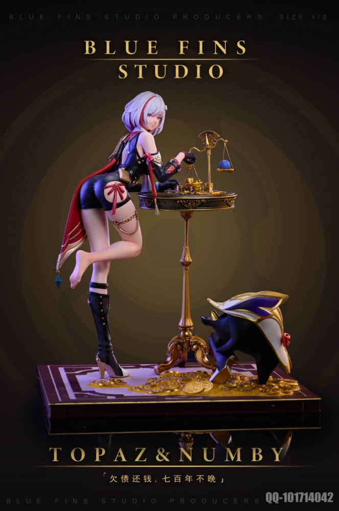【PRE-ORDER】Blue Fins STUDIO Honkai: Star Rail Topaz & Numby 1/6