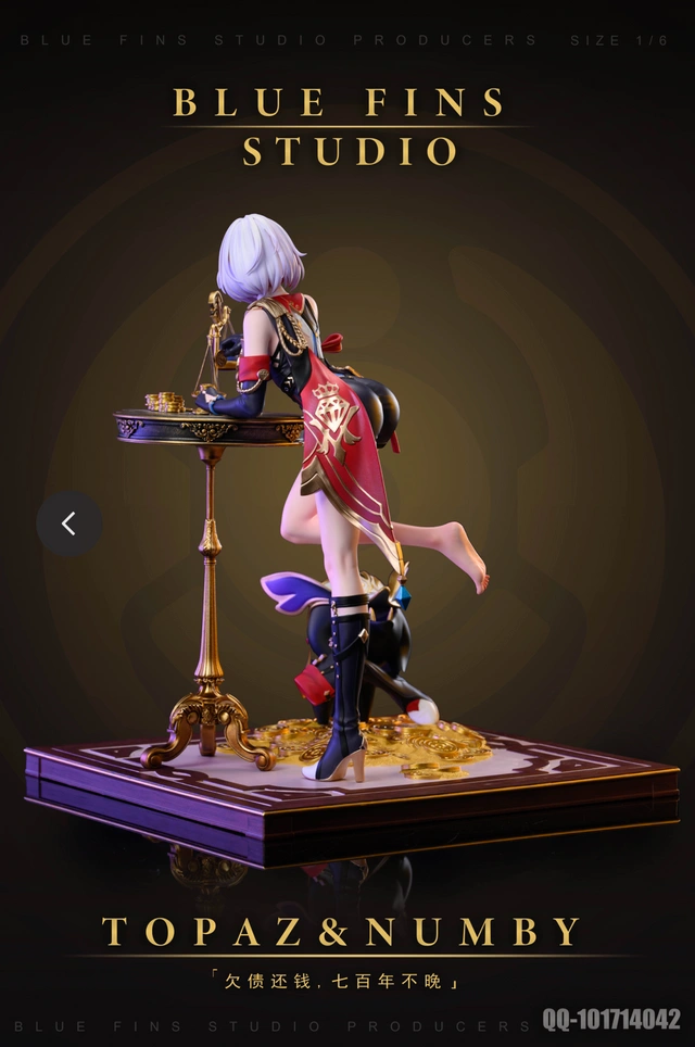 【PRE-ORDER】Blue Fins STUDIO Honkai: Star Rail Topaz & Numby 1/6