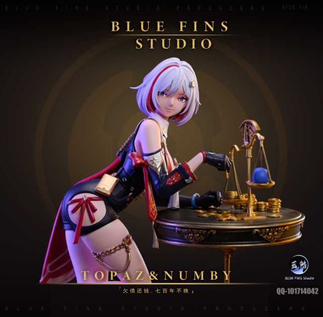 【PRE-ORDER】Blue Fins STUDIO Honkai: Star Rail Topaz & Numby 1/6